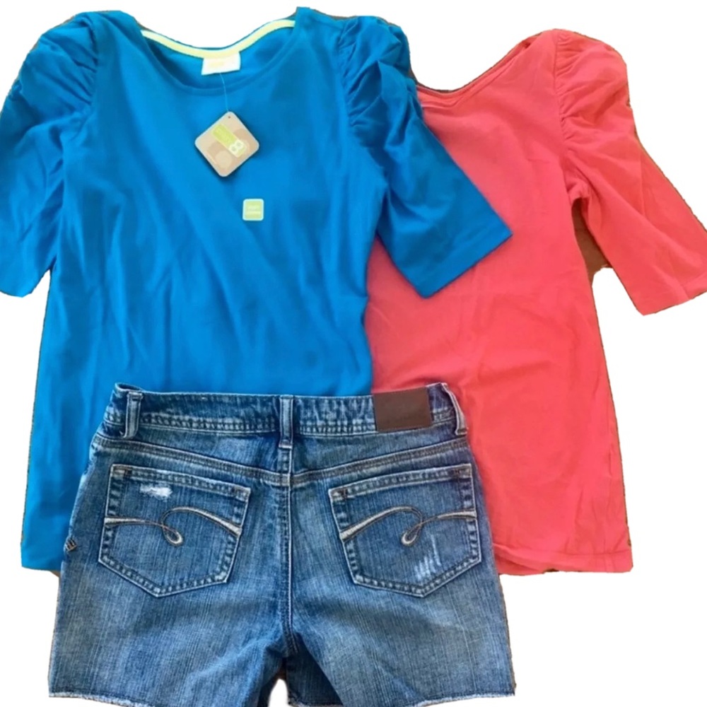 Crazy 8 NWT LOT 2 soft 100% cotton tops